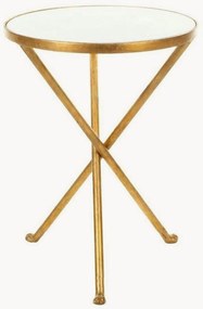 Tavolino rotondo in marmo Alina