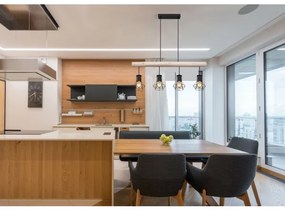 Globo 54017-4H3 - Lampadario a sospensione con filo PRISKA 4xE27/40W/230V