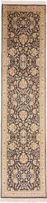 Cashmere Silk Tappeto orientale 320 x 80 (Indian) Annodato A Mano