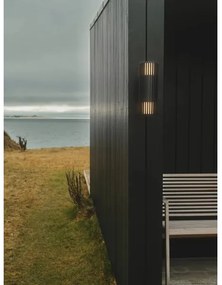 Nordlux - Applique da esterno ALUDRA 2xE27/15W/230V IP54 nero