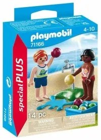 Playset Playmobil 71166 Special PLUS Kids with Water Balloons 14 Parti