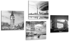 Set di quadri – Oscurità sulla città