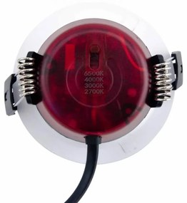 Faro LED da Incasso 8W Foro Ø75mm Bianco, IP65, CCT - OSRAM LED Bianco Variabile Colore Bianco Variabile CCT