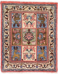 Sarouk Tappeto persiano 80 x 70 (Iran) Annodato A Mano