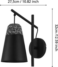 Eglo 99546 - Applique CANTERRAS 1xE27/40W/230V