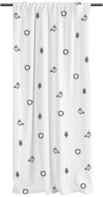 Tenda bianca in raso di cotone 110x250 cm Festive Car – Butter Kings