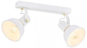 Argon 7036 - Luce Spot TWIST 2xE14/7W/230V bianco/oro