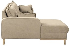 Divano angolare beige (angolo sinistro) Beata - Ropez