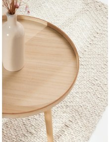 Passatoia color crema e avorio in misto lana tessuta a mano 80x200 cm Majoli – Elle Decoration