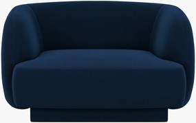 Poltrona Miley in velluto – L103 cm