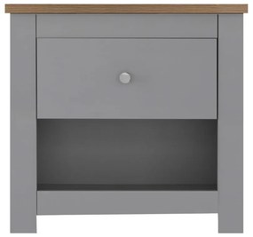 Comodino grigio Emerald - Støraa