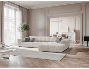 Divano angolare grigio chiaro (angolo destro) Chicago - Cosmopolitan Design