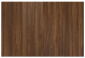 Testiera letto rovere marrone 120x1,5x80cm in legno multistrato