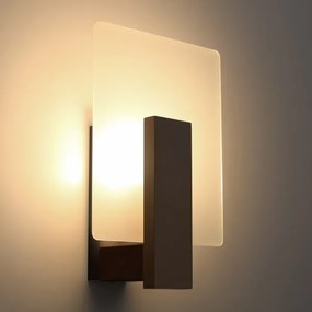 Sollux SL.1096 - Applique da parete LAPPO 1xE14/10W/230V wengé