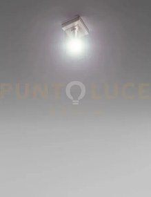 Tubes lampadario a soffitto 20 fume' trasparente nickel opaco 1 luc...