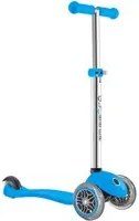 Monopattino a 3 Ruote Doppia Iniezione 3 Altezze Max 50Kg Globber PRIMO Azzurro