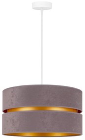 Duolla - Lampadario a sospensione con filo DUO 1xE27/15W/230V diametro 40 cm grigio