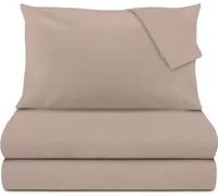 Completo letto matrimoniale tortora Sugar