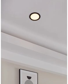 Eglo 31744 - Lampada da bagno LED dimmerabile FUEVA-Z 10,5W/230V IP44 nero