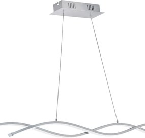Lampadario LED moderno Lasana grigio Ø0cm, luce calda 3300 lumen, EGLO