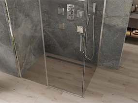 Mexen Omega cabina doccia scorrevole 120 x 90 cm, trasparente, cromo - 825-120-090-01-00