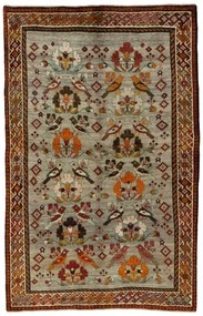 Gabbeh Tappeto persiano 250 x 160 Nero (Iran) Annodato A Mano