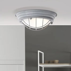 Brilliant - Plafoniera TYPHOON 1xE27/30W/230V Ø 29 cm grigio