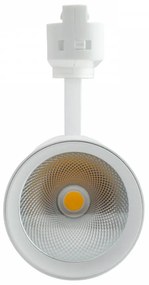 Faro LED 40W, Monofase, 38°/60°, 130LM/W, CRI92, no Flickering Colore Bianco Freddo 6.000K