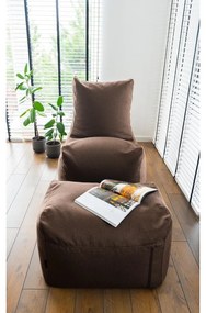 Puof a sacco greige Plus 70 Lounge – SLOWDOWN