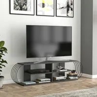 Mobile TV 'Robertsfors' Consolle Basso Porta TV con Ripiani 160 x 31 x 42 cm Mobile TV Moderno Mobile TV da Soggiorno -