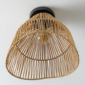 Brilagi - Plafoniera LED CERIA BOHO 1xE27/40W/230V Ø 30 cm marrone