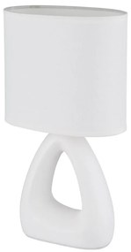 Globo 21731W - Lampada da tavolo  TRIANGLE 1xE14/40W/230V bianco