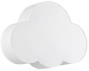 Brilagi - Lampada da soffitto per bambini NIMBUS 4xE27/15W/230V 46x63 cm bianca