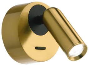 Ideal Lux - Luce Spot da parete a LED BEAN LED/3W/230V CRI 90 ottone