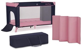 KINDERKRAFT - Culla da viaggio Baby Tiger VIKI rosa