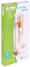 Set di pulizie in legno per bambini