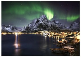 Fotomurale adesivo  Aurora borealis  Larghezza x Altezza Home decor 196x140