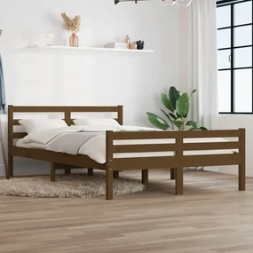 Giroletto miele in legno massello 120x200 cm