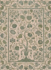 Eijffinger Carta da parati panoramica Tree of Life - Emerald