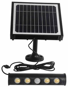 Lampada solare LED da parete con sensore movimento LED/8W/3,7V 4000 mAh 4000K IP