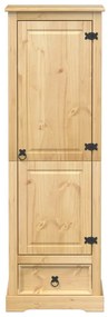 Armadio corona 55x50x170 cm in legno massello di pino