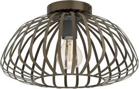 Eglo 901096 - Plafoniera ESPINAL 1xE27/40W/230V Ø 38,5 cm bronzo
