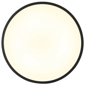 Globo 41566-15S - Plafoniera LED NIELSEN LED/15W/230V diametro 23 cm nero