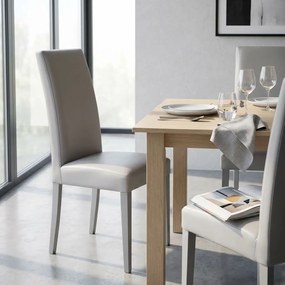 JASMIN - sedia moderna ecopelle