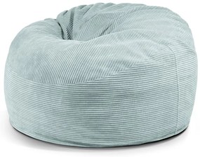 Puof a sacco color menta con rivestimento in velluto a coste Om 110 – SLOWDOWN