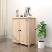 Credenza 70x35x80 cm in Legno Massello di Pino cod mxl 12426