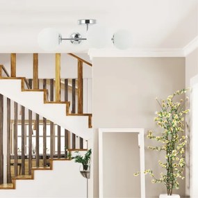 Plafoniera MADDIE 4xE14/5W/230V cromo lucido