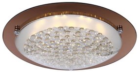 Globo 48264 - Plafoniera LED di cristallo LED/18W/230V