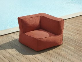 Angolo da giardino in Tessuto Terracotta  - NOUMARA di MYLIA