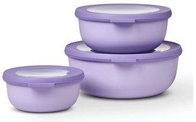 Scatole per alimenti in set da 3 Vivid lilac - Mepal